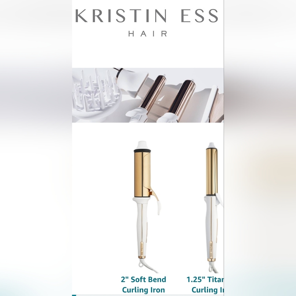 New Kristin Ess 2" Soft Bend Curler